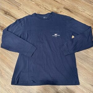 UConn Huskies Vineyard Vines Coordinates Long Sleeve T-Shirt Size Medium